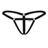 CandyMan 99852 Nudist Thongs Color Black